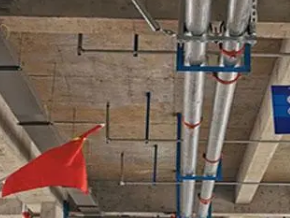 天心管廊支架的安装方法